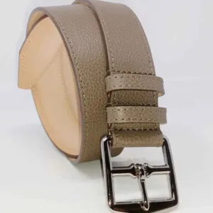 Ceinture étrivière cuir grainé Berthille ref:332801/35 mm