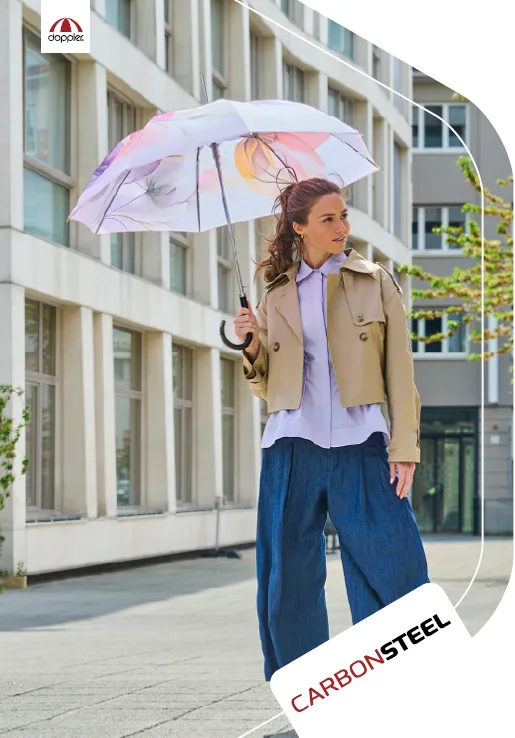 Parapluie pliant DOPPLER open/close auto carbonsteel magic – Image 5