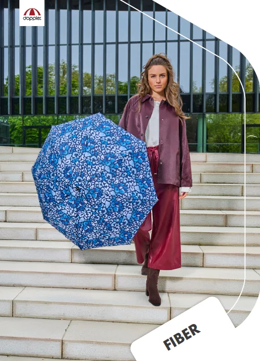 Parapluie pliant DOPPLER open/close auto Fiber magic